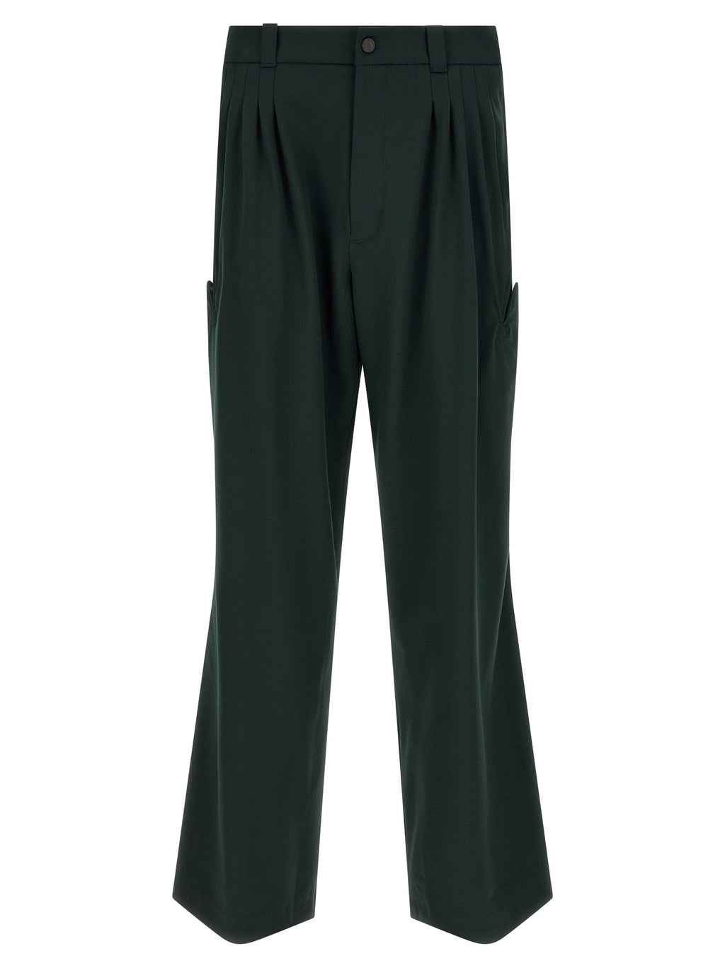 Kiko Kostadinov Bicolor Virgin Wool Casual Pants