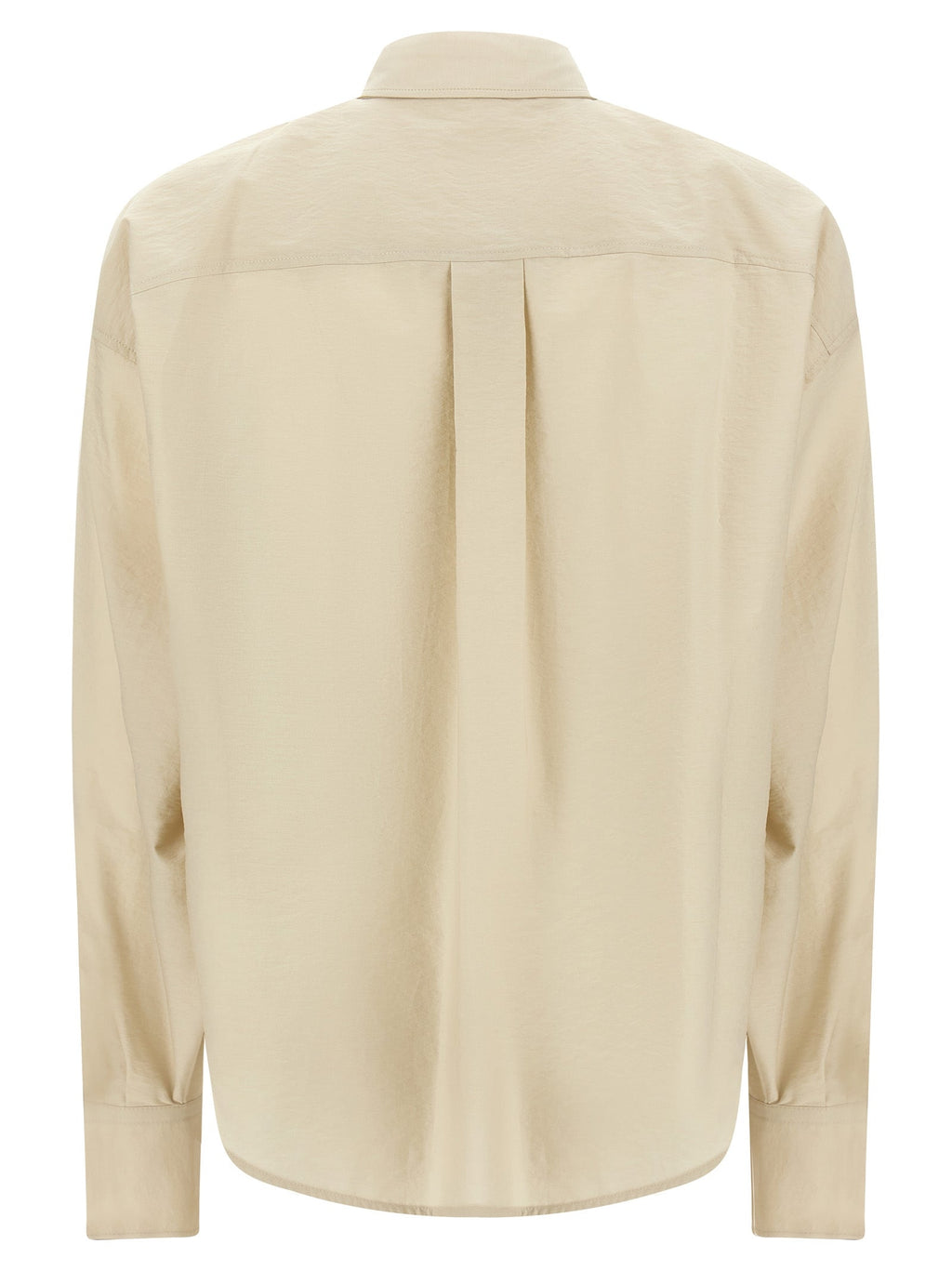 Brunello Cucinelli Beige Cotton Blouse