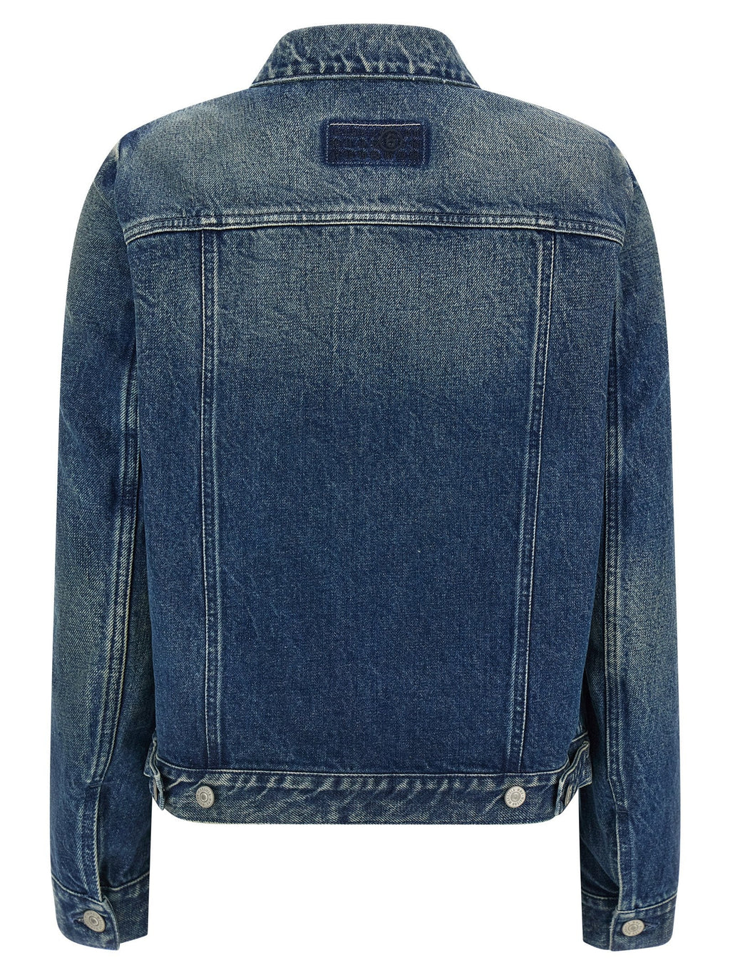 MM6 Maison Margiela Blue Cotton Denim Jacket