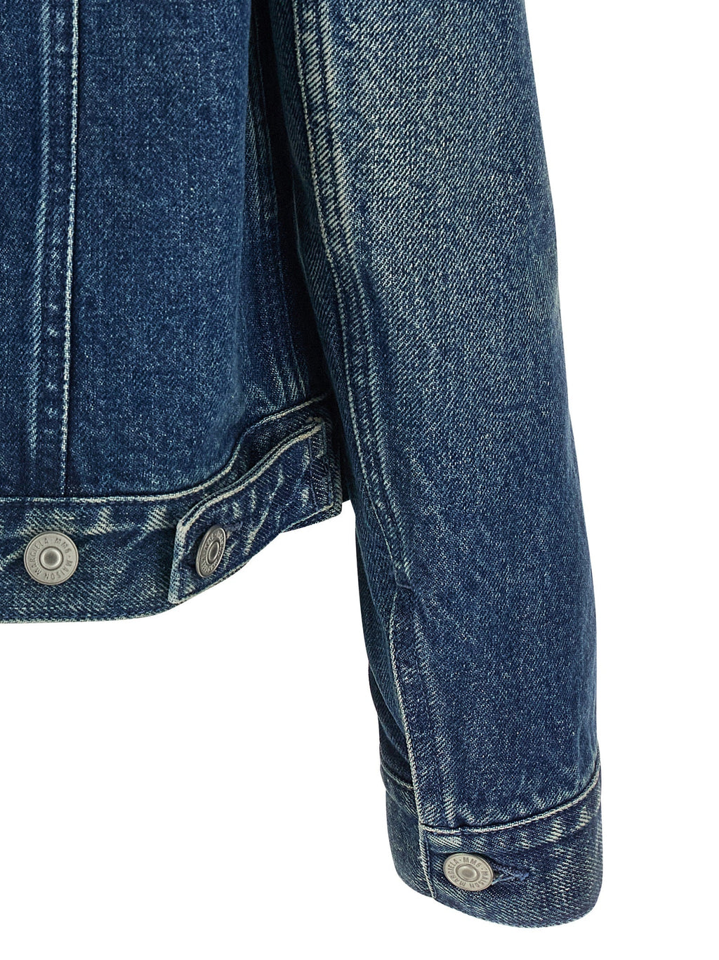 MM6 Maison Margiela Blue Cotton Denim Jacket