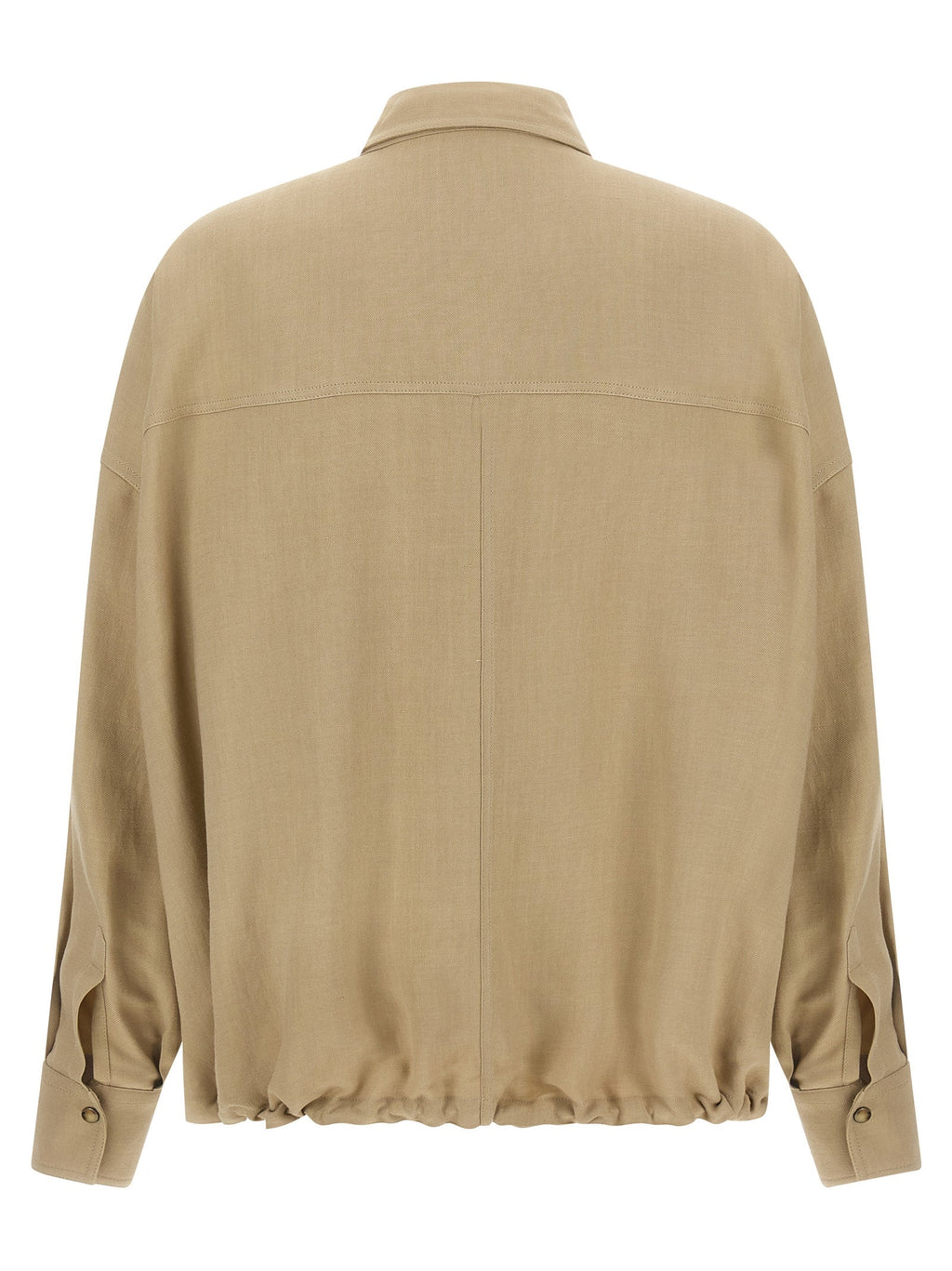 Brunello Cucinelli Beige Viscose Blouse