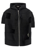 Comme Des Garçons Black Wool Shell Jacket