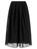 Brunello Cucinelli Black Cotton Mini Skirt