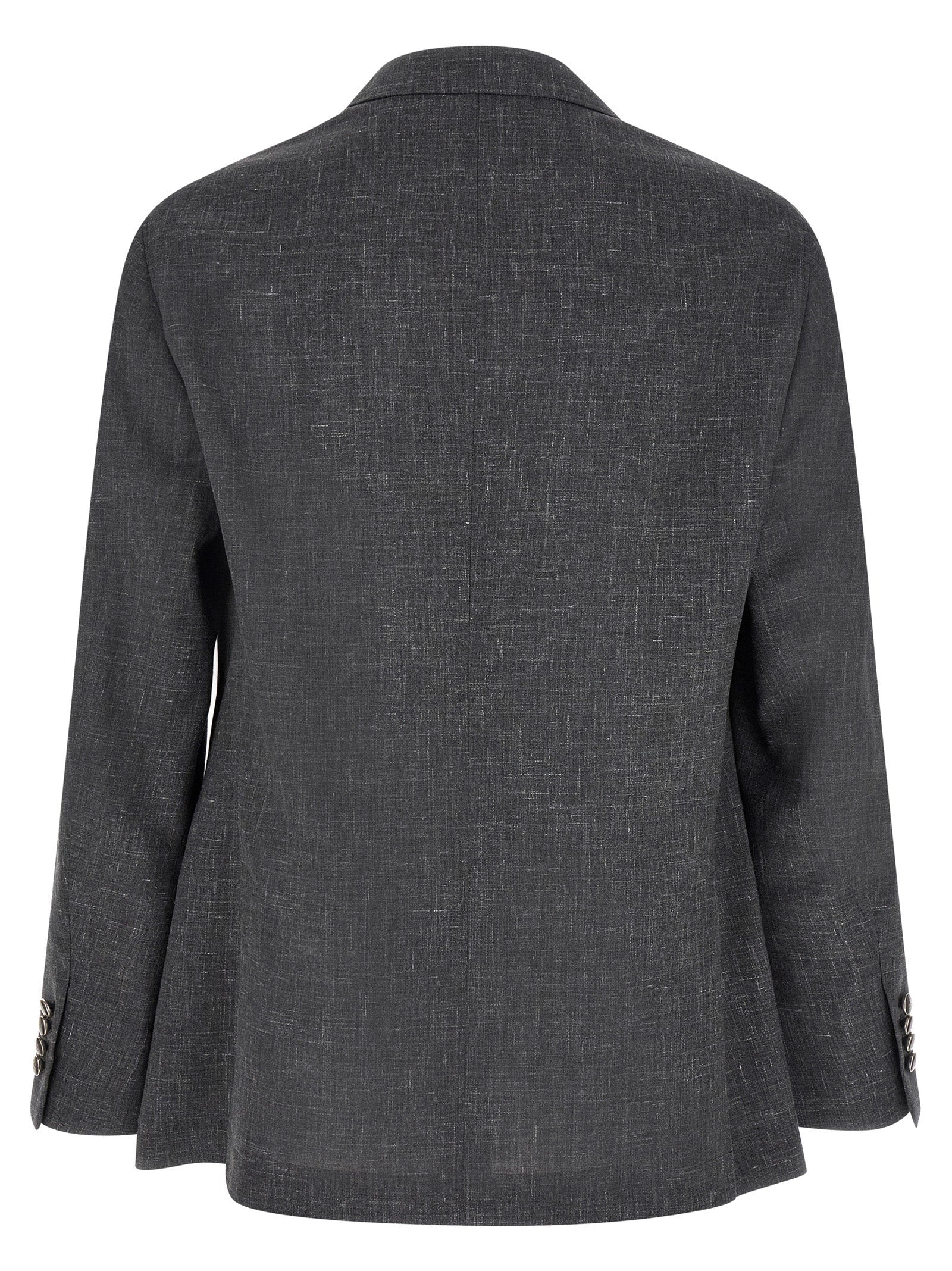 Brunello Cucinelli Gray Wool Blazer