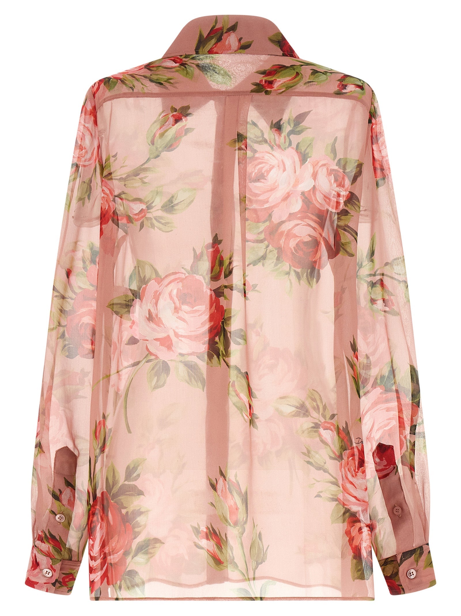 Dolce & Gabbana Multicolor Silk Blouse
