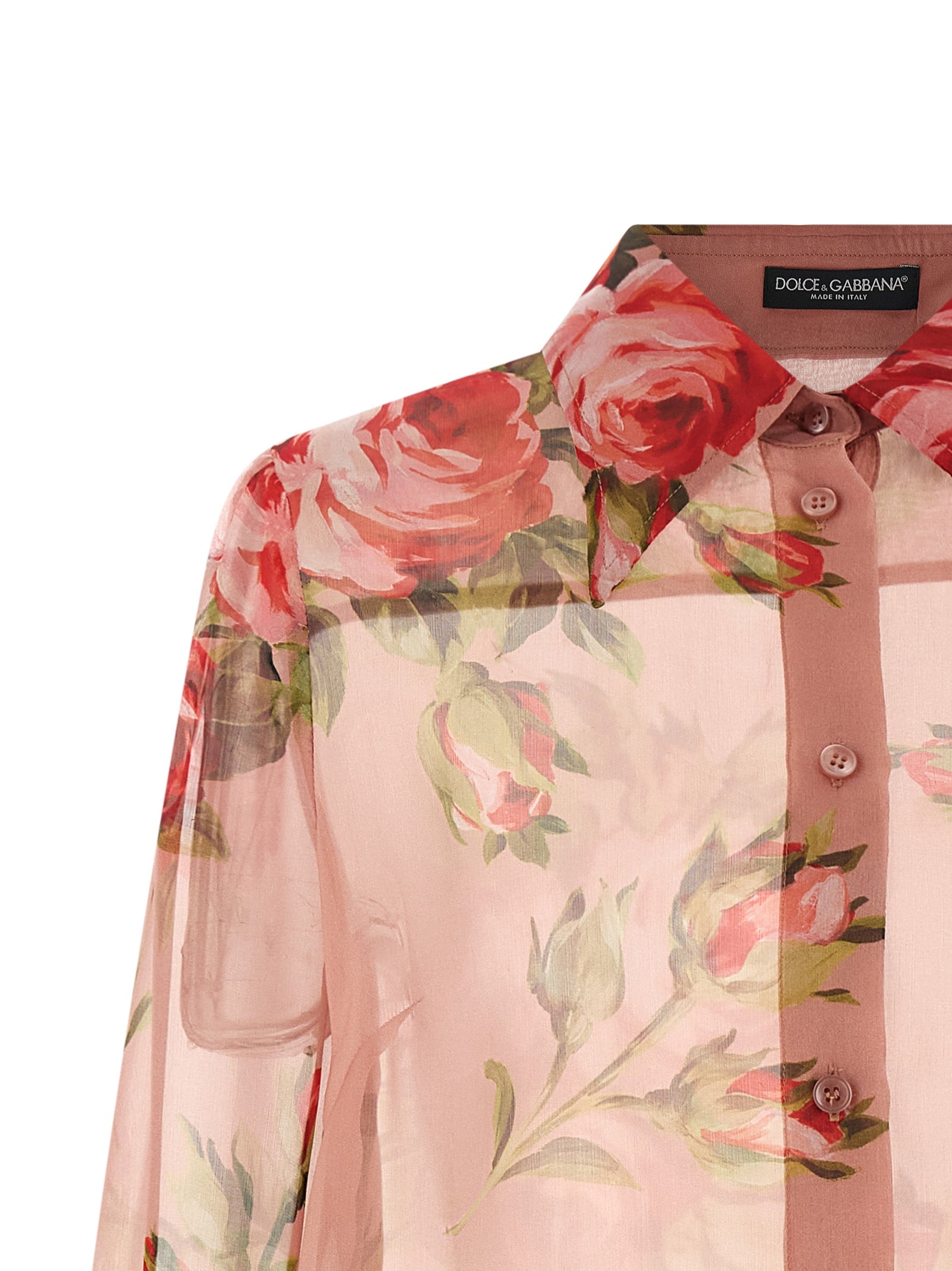 Dolce & Gabbana Multicolor Silk Blouse