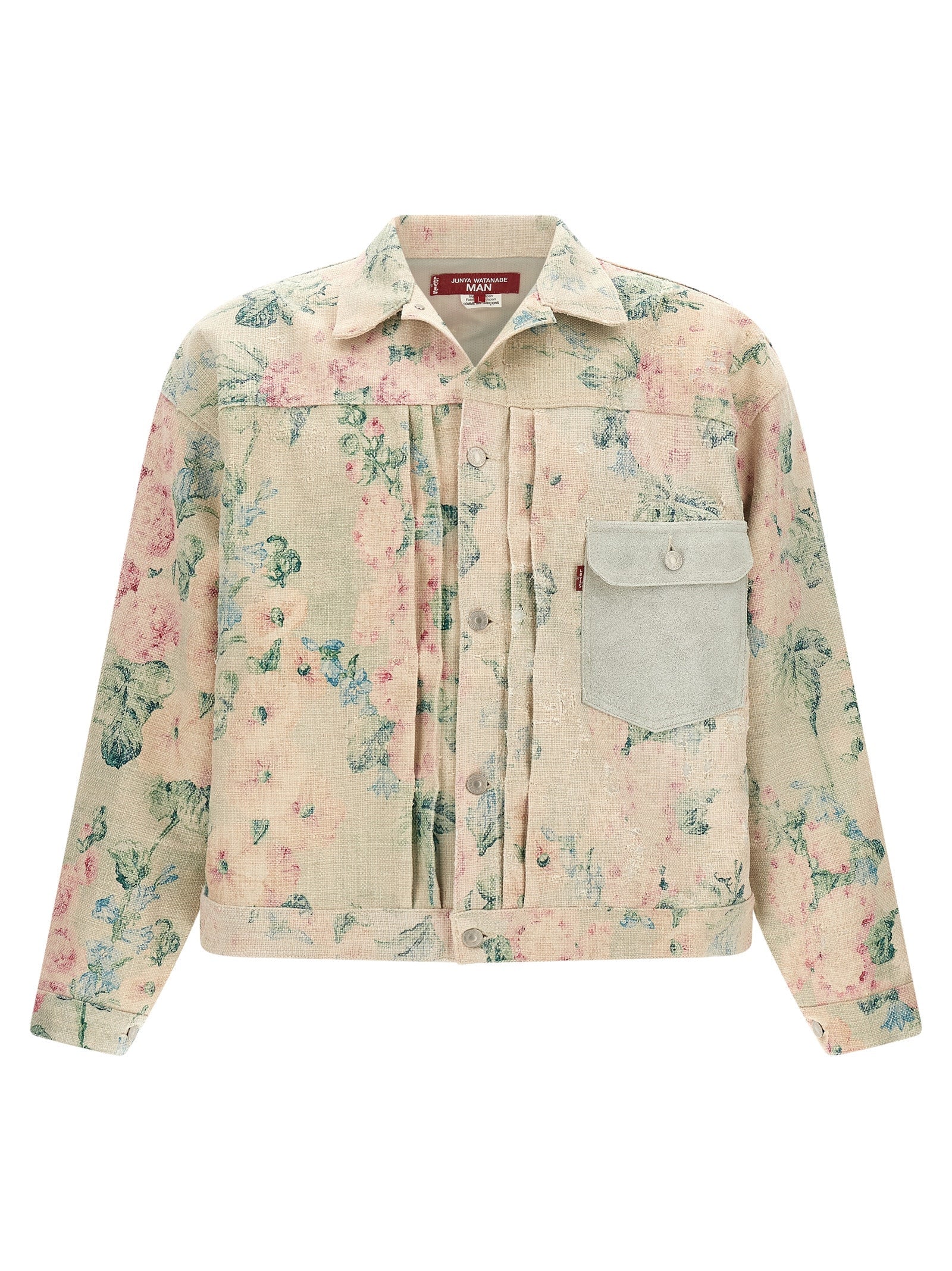 Junya Watanabe Multicolor Rayon Denim Jacket