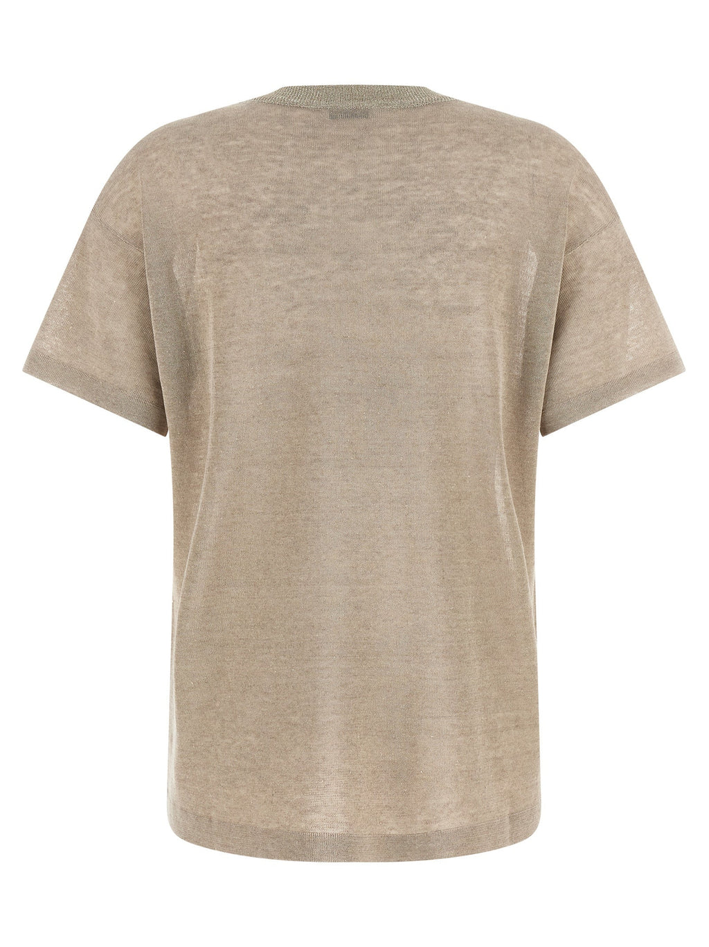 Brunello Cucinelli Beige Linen Cardigan