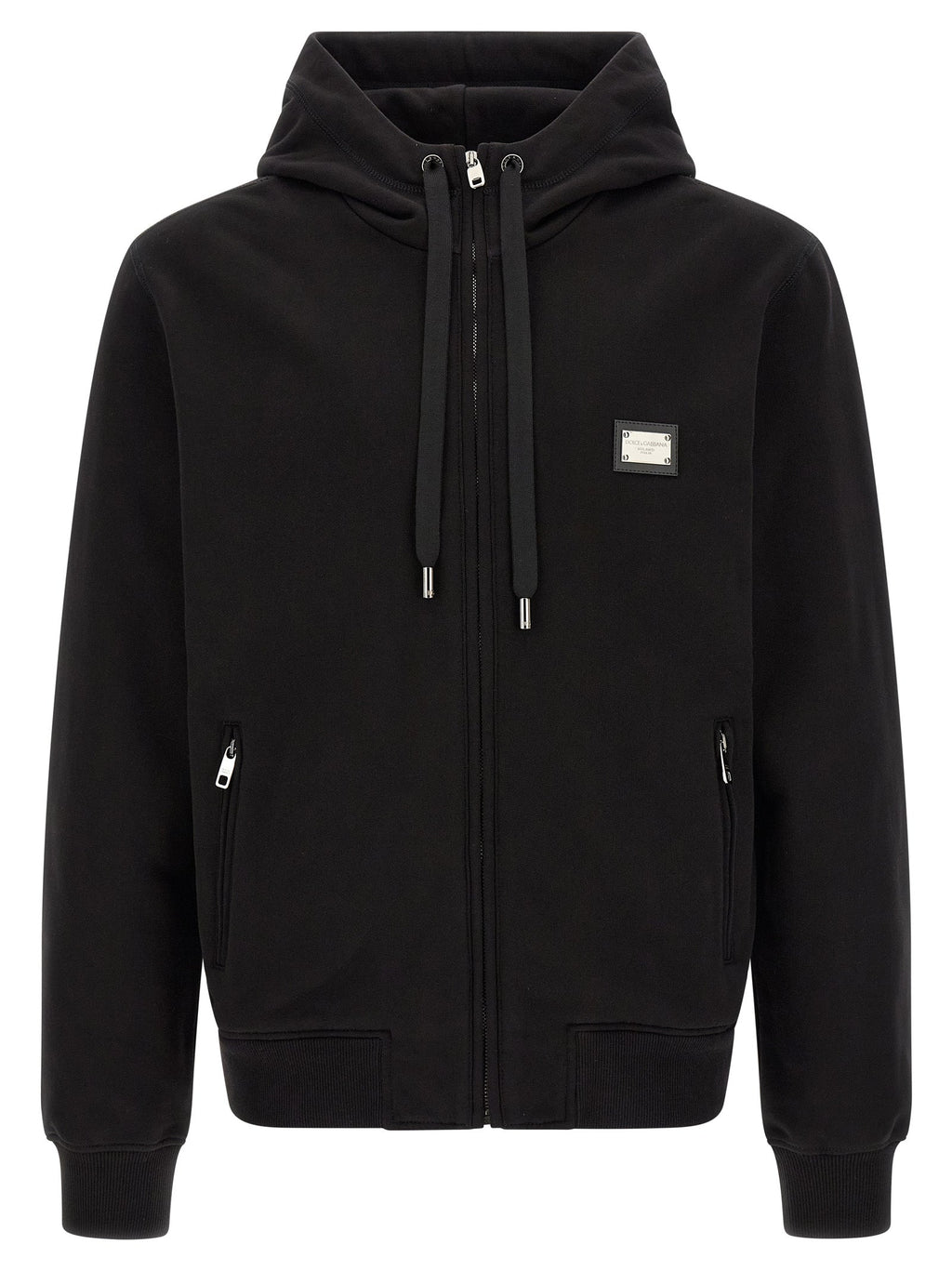 Dolce & Gabbana Black Cotton Sweatshirt