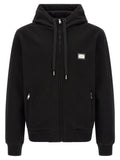 Dolce & Gabbana Black Cotton Sweatshirt