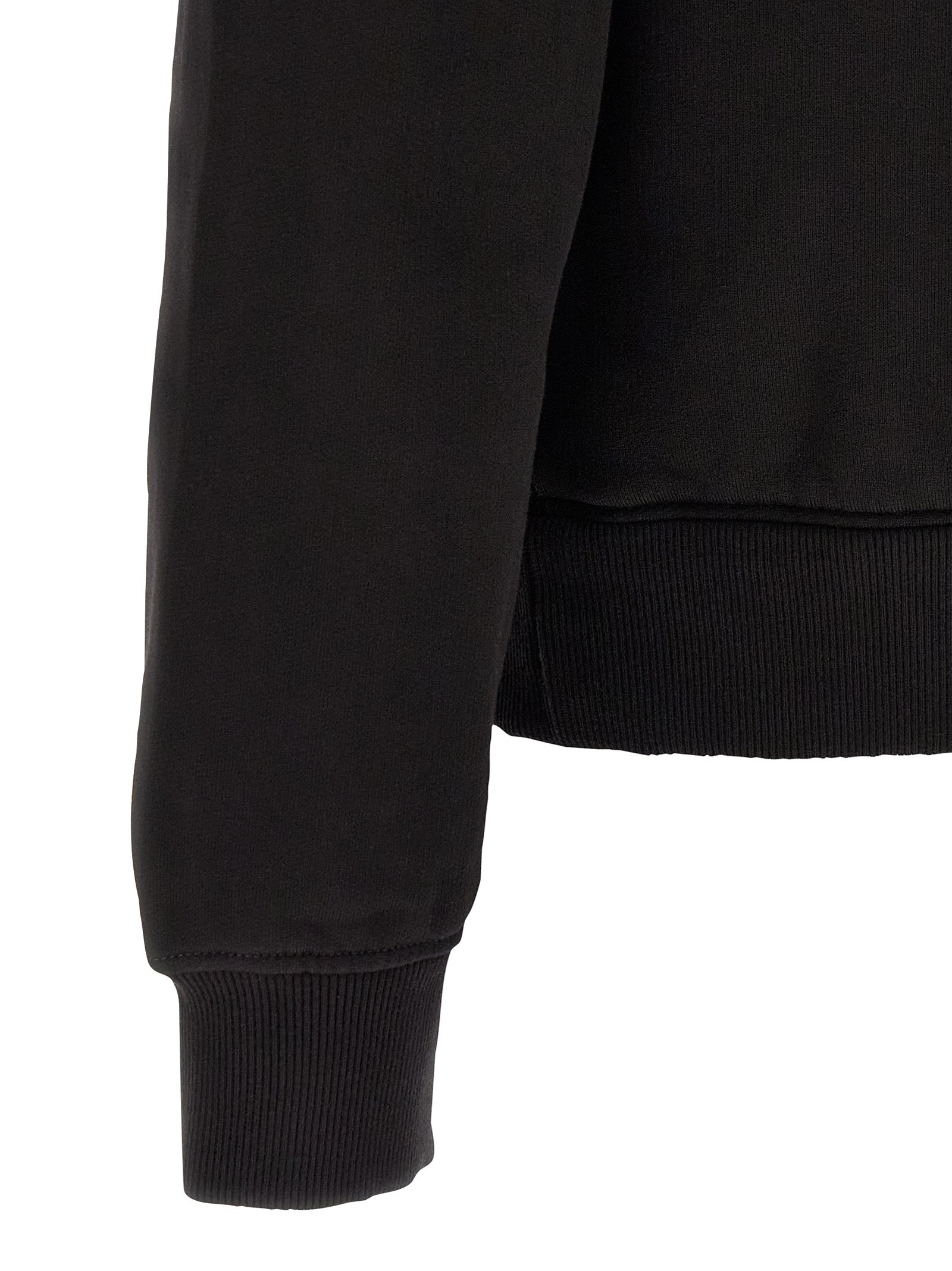 Dolce & Gabbana Black Cotton Sweatshirt
