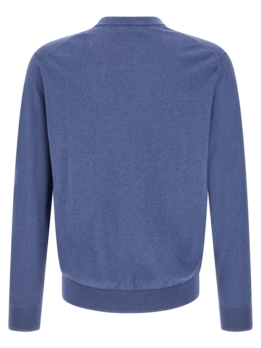 Ballantyne Blue Cotton Cardigan