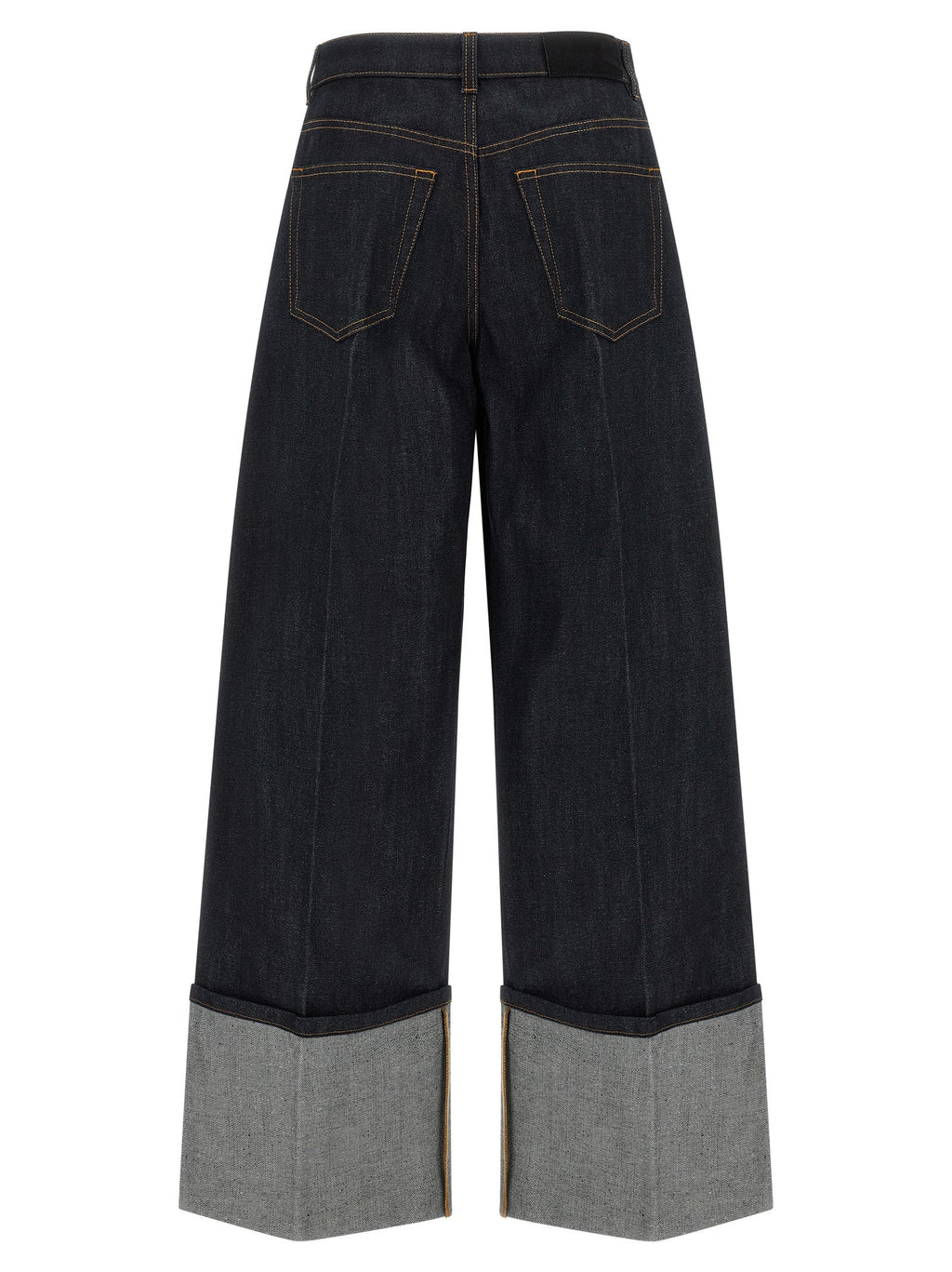 Givenchy Blue Cotton Flared Jeans
