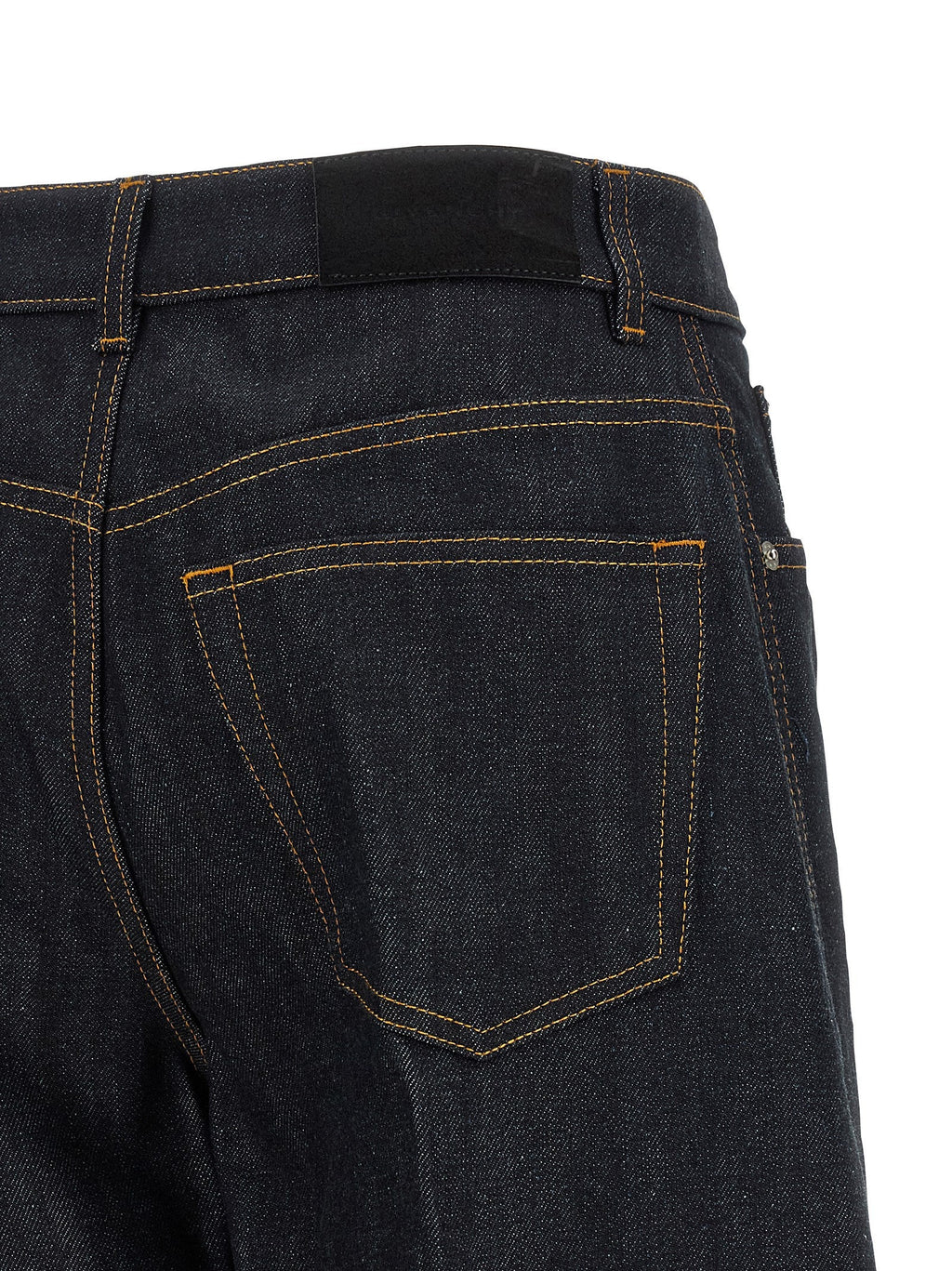 Givenchy Blue Cotton Flared Jeans