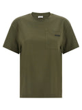 Brunello Cucinelli Bicolor Cotton T-Shirt