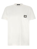 Dolce & Gabbana White Cotton T-Shirt