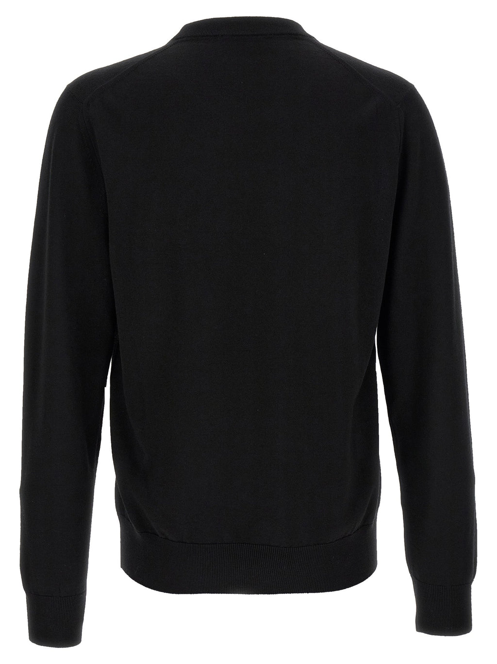 Dolce & Gabbana Black Virgin Wool Cardigan