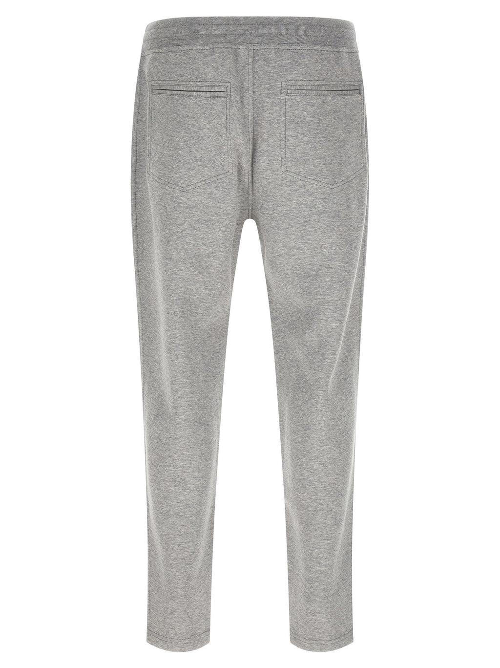 Brunello Cucinelli Gray Cotton Athletic Pants