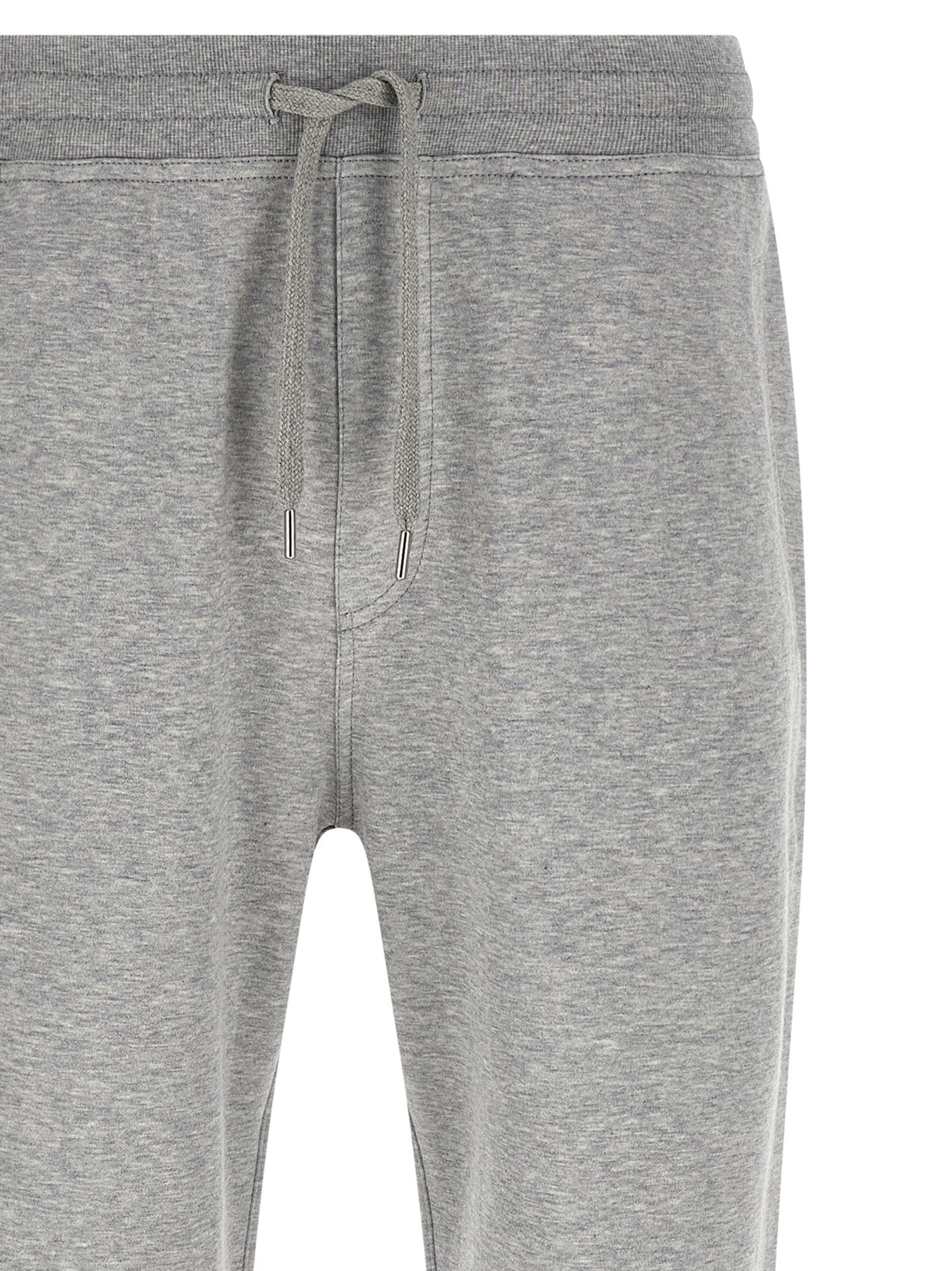 Brunello Cucinelli Gray Cotton Athletic Pants