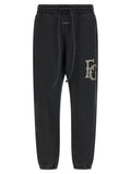 Fear Of God Black Cotton Joggers (Workout Pants)