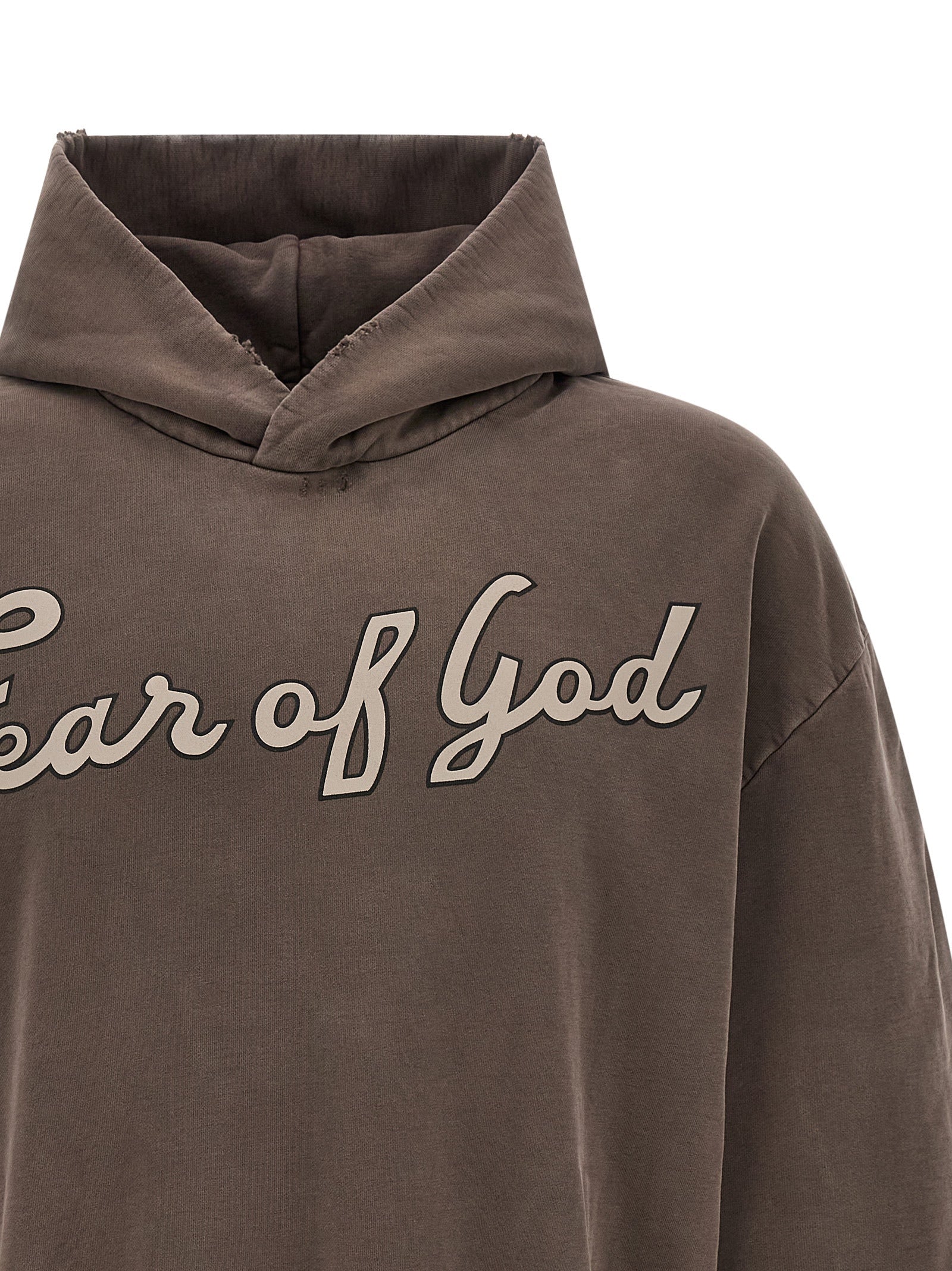 Fear Of God Brown Cotton Sweatshirt
