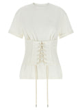 Alexander McQueen White Cotton T-Shirt