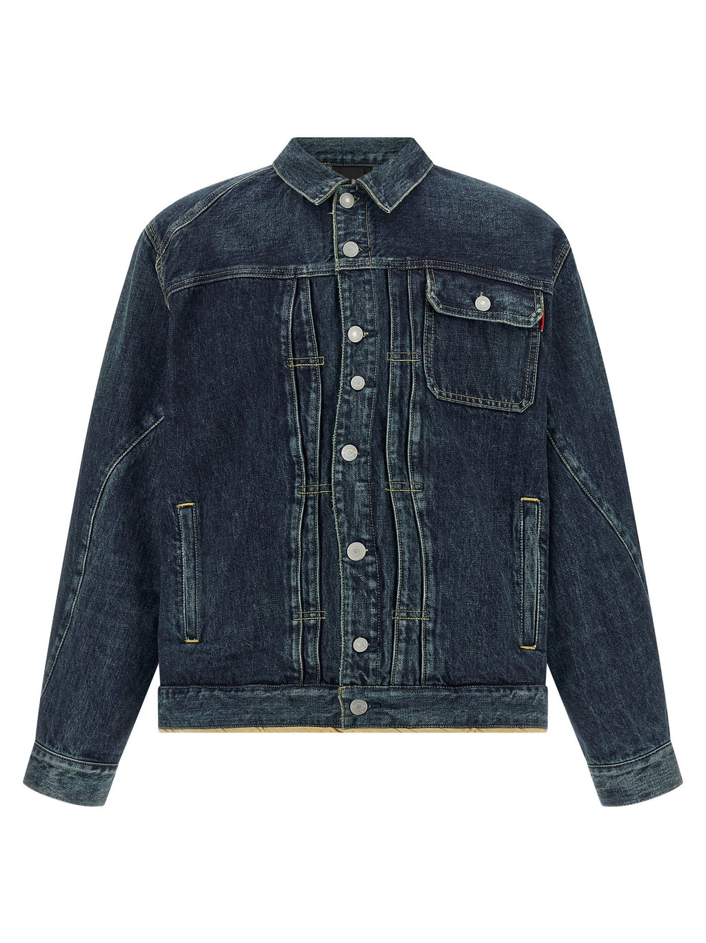 Undercover Blue Cotton Denim Jacket Undercover