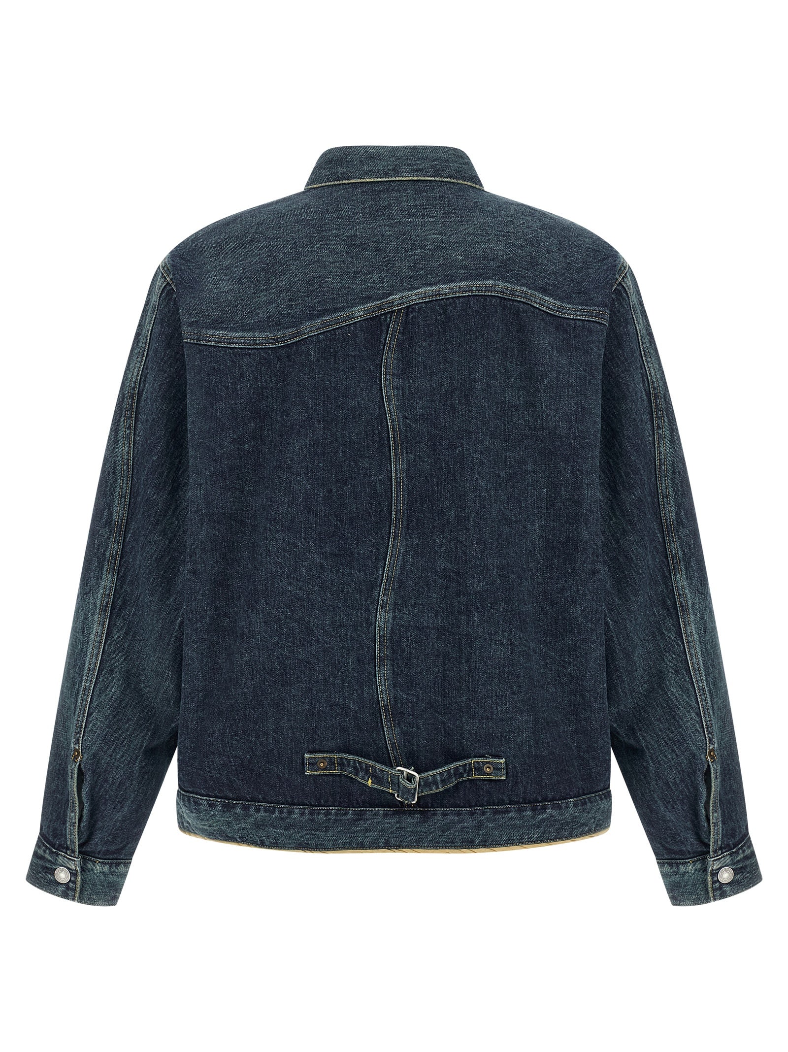 Undercover Blue Cotton Denim Jacket Undercover