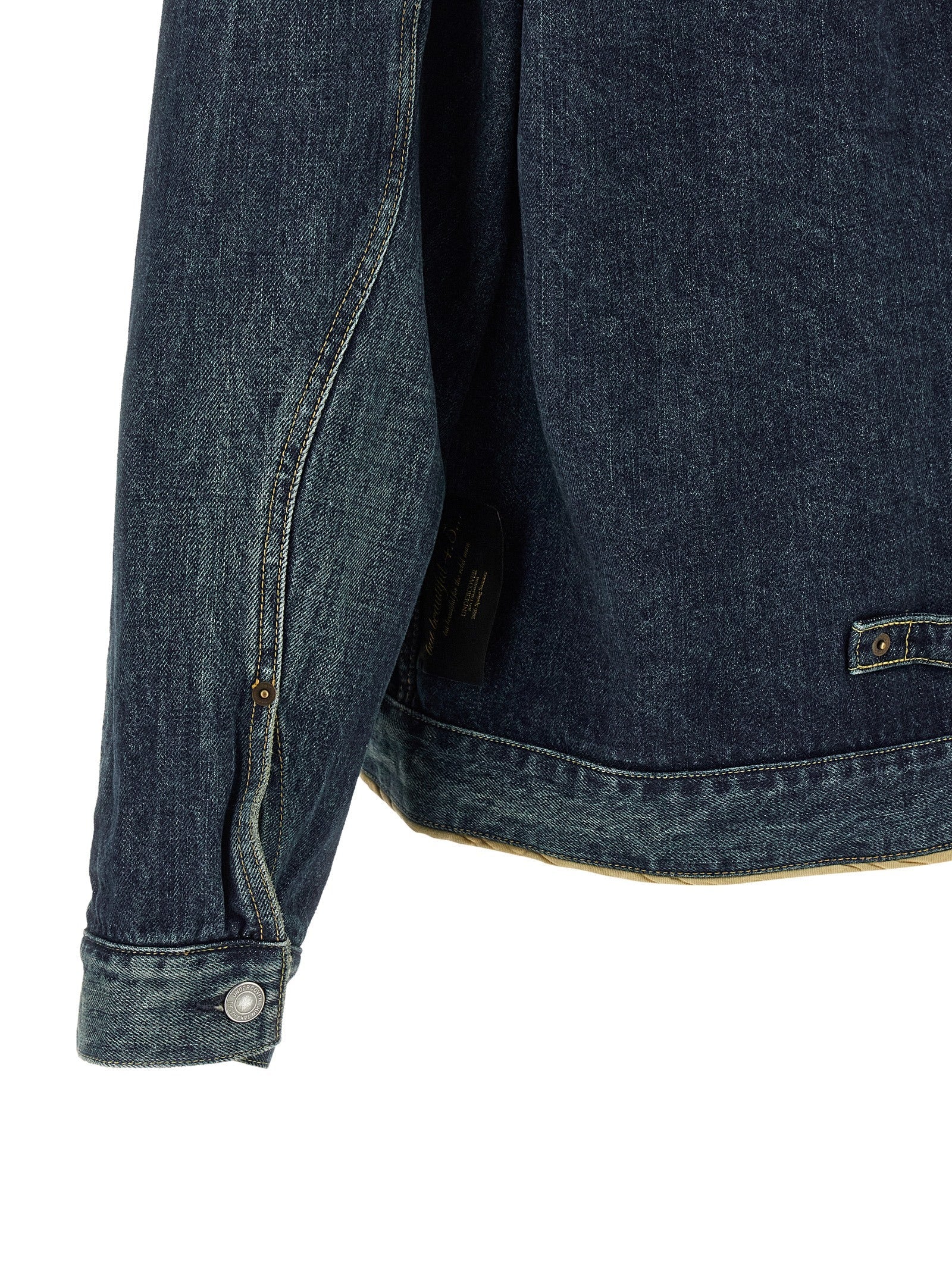 Undercover Blue Cotton Denim Jacket Undercover