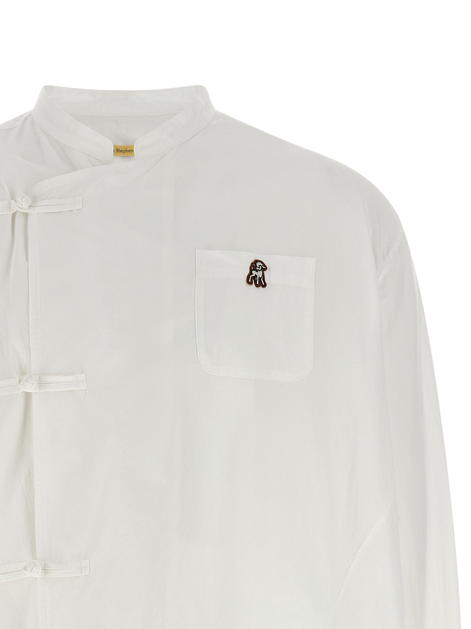 Undercover White Cotton Blouse