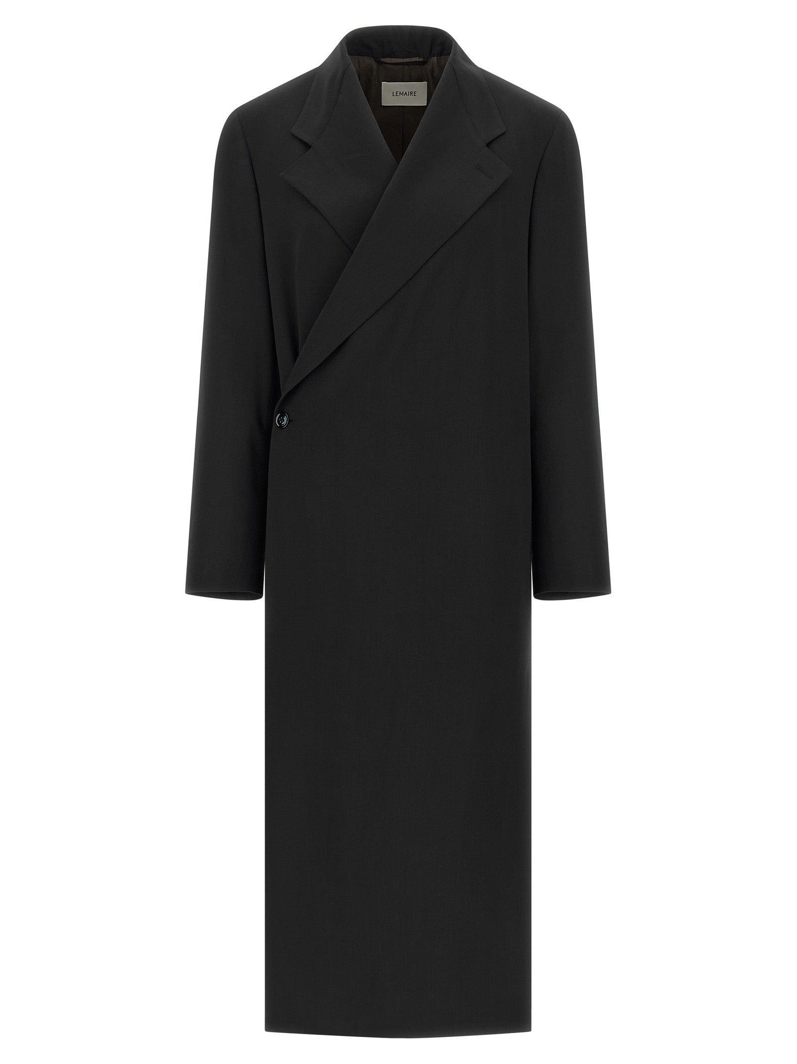 Lemaire Blue Wool Coat