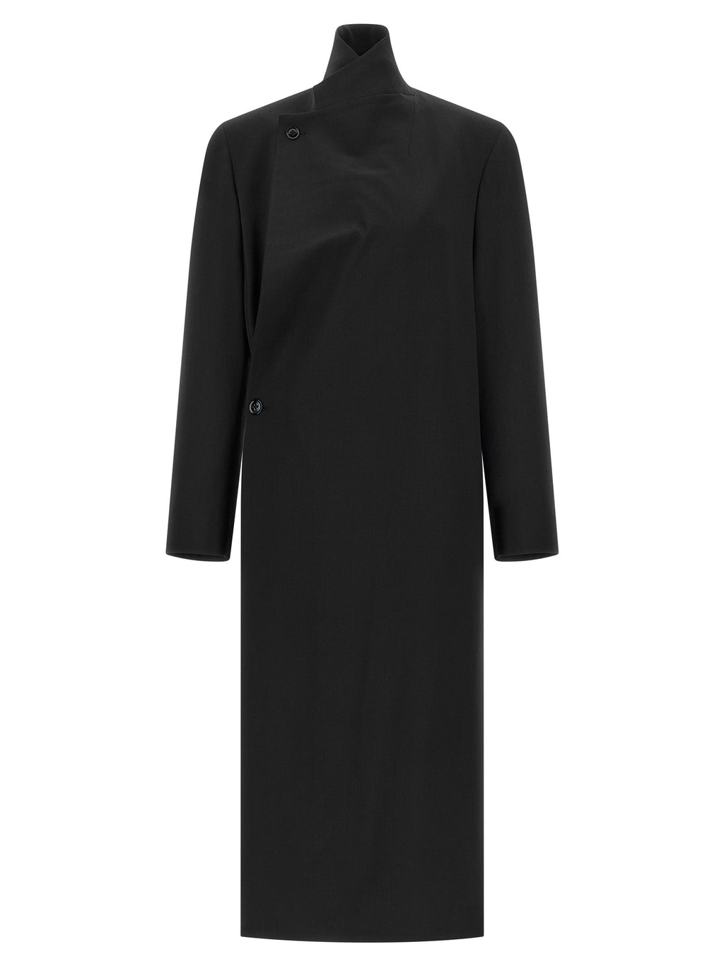 Lemaire Blue Wool Coat