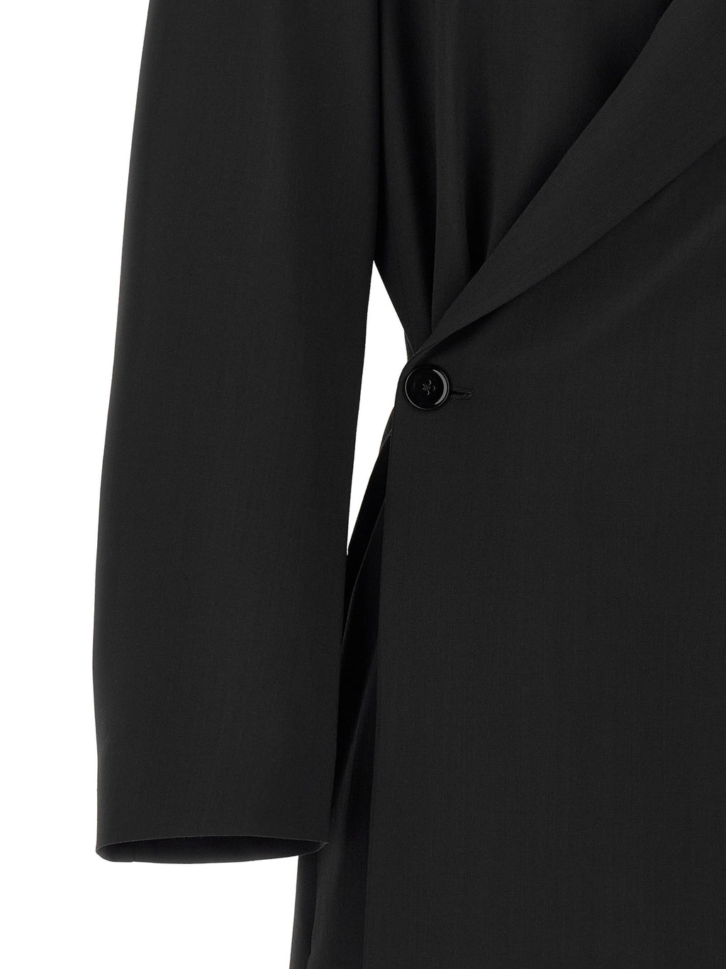 Lemaire Blue Wool Coat