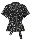 Dolce & Gabbana Black Silk Blouse