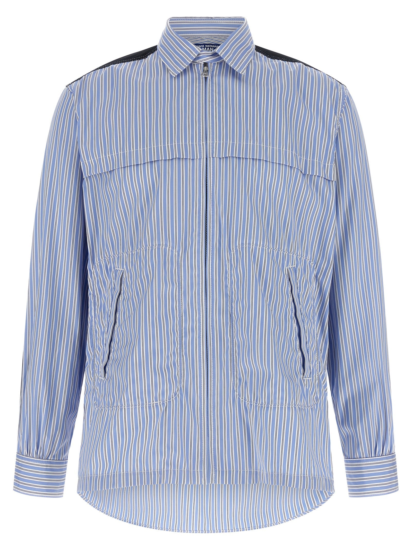 Junya Watanabe Blue Cotton Blouse