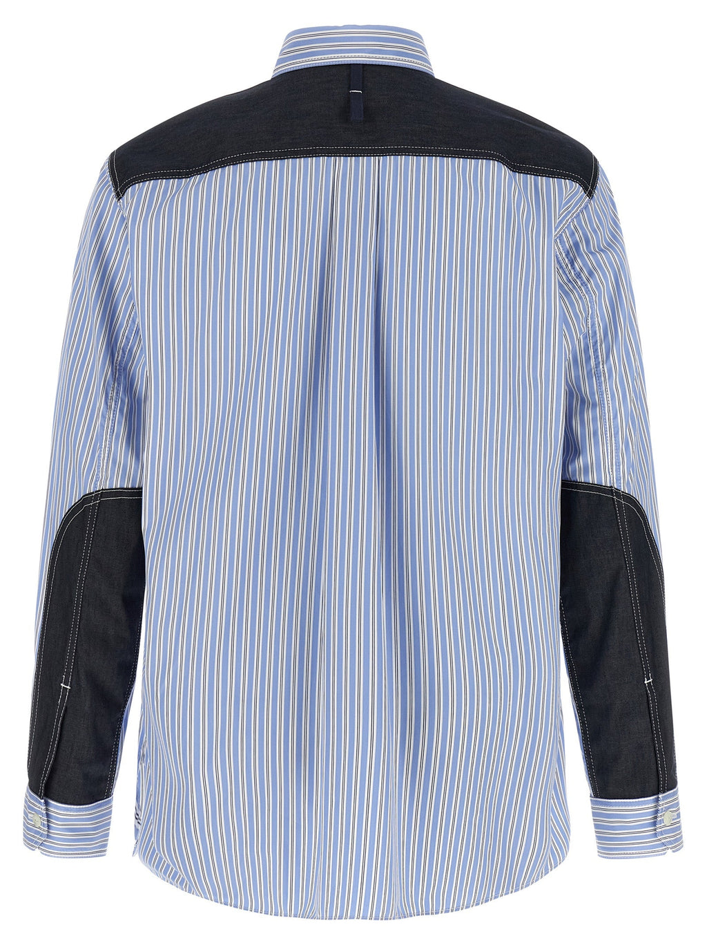 Junya Watanabe Blue Cotton Blouse