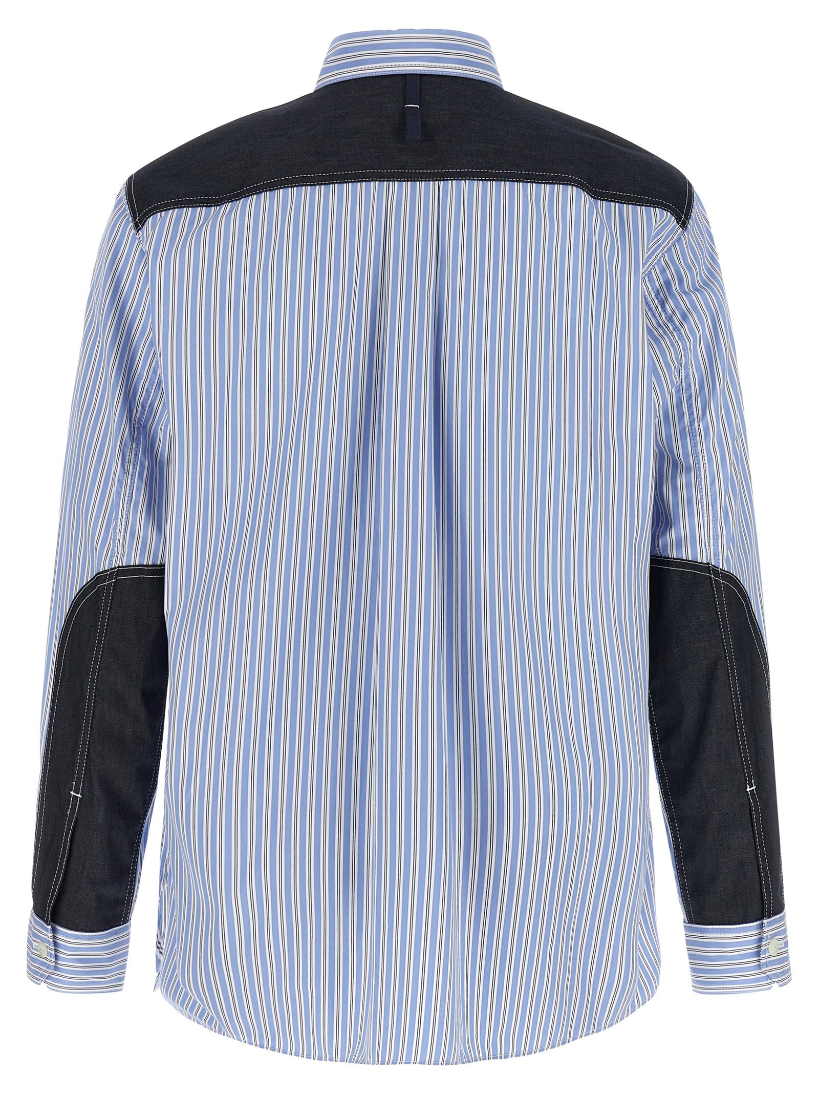 Junya Watanabe Blue Cotton Blouse