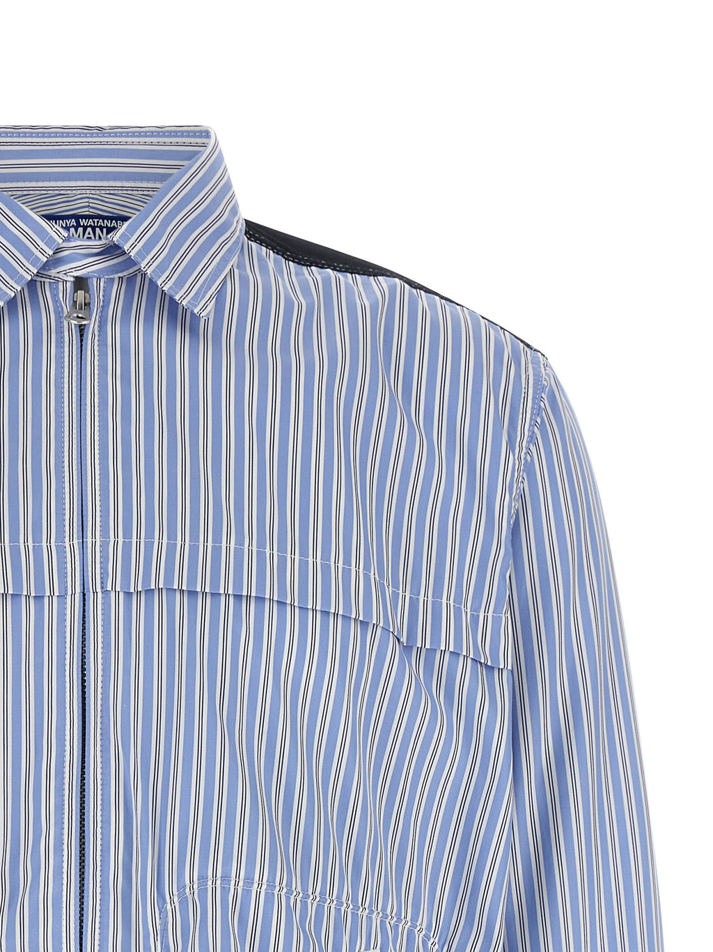 Junya Watanabe Blue Cotton Blouse