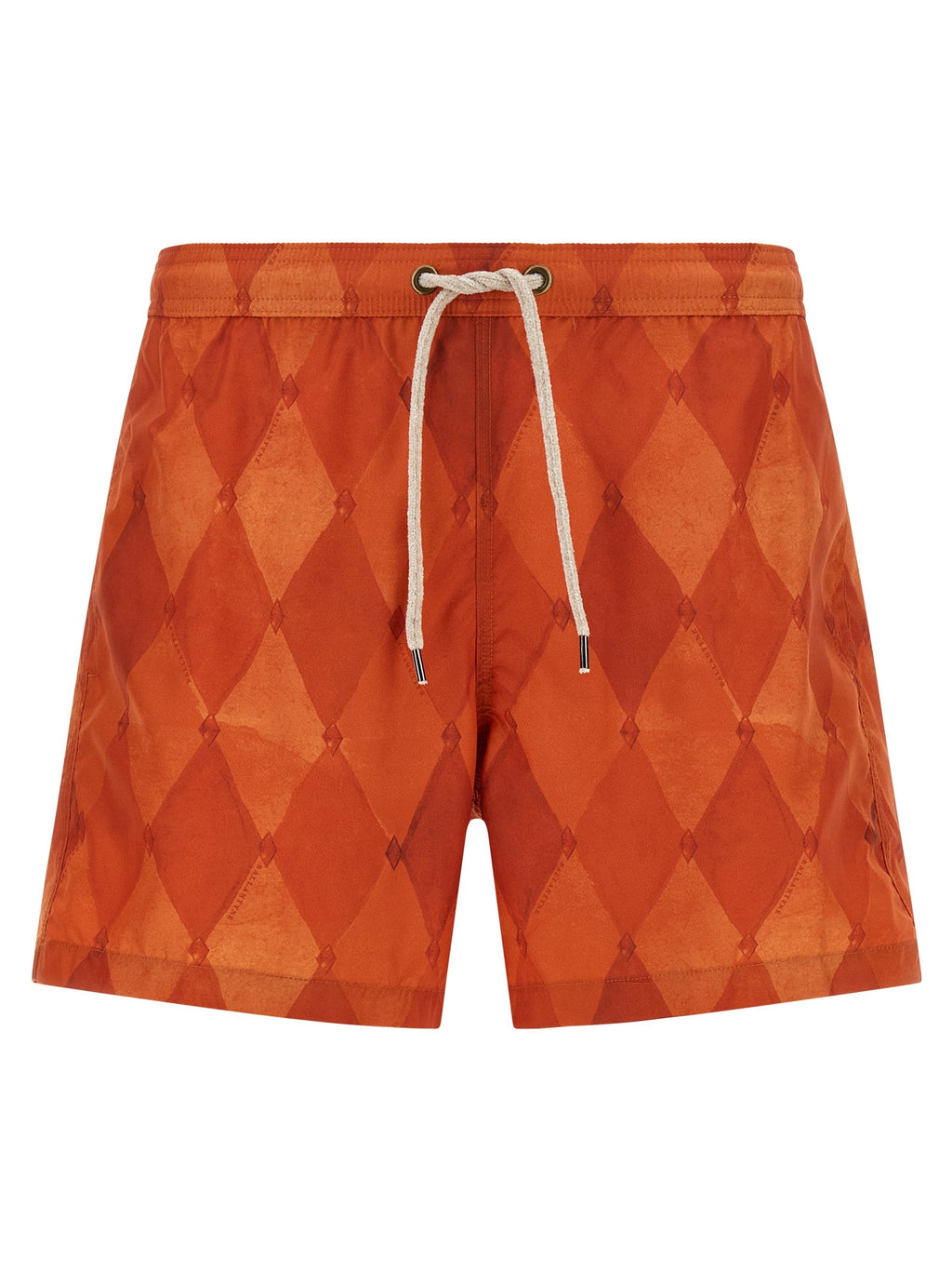Ballantyne Orange Polyester Swim Shorts