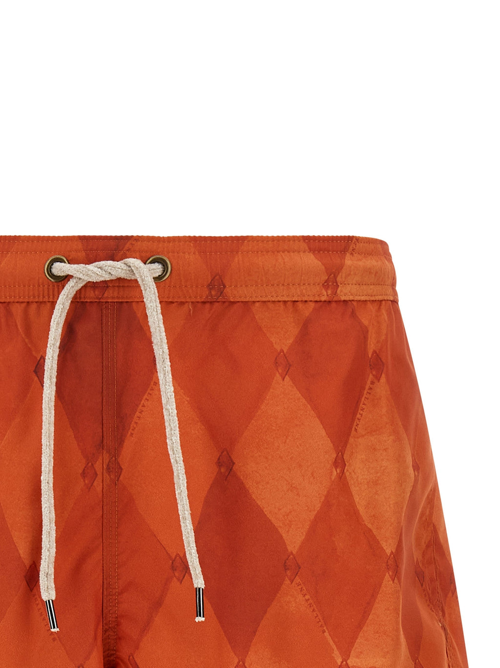 Ballantyne Orange Polyester Swim Shorts