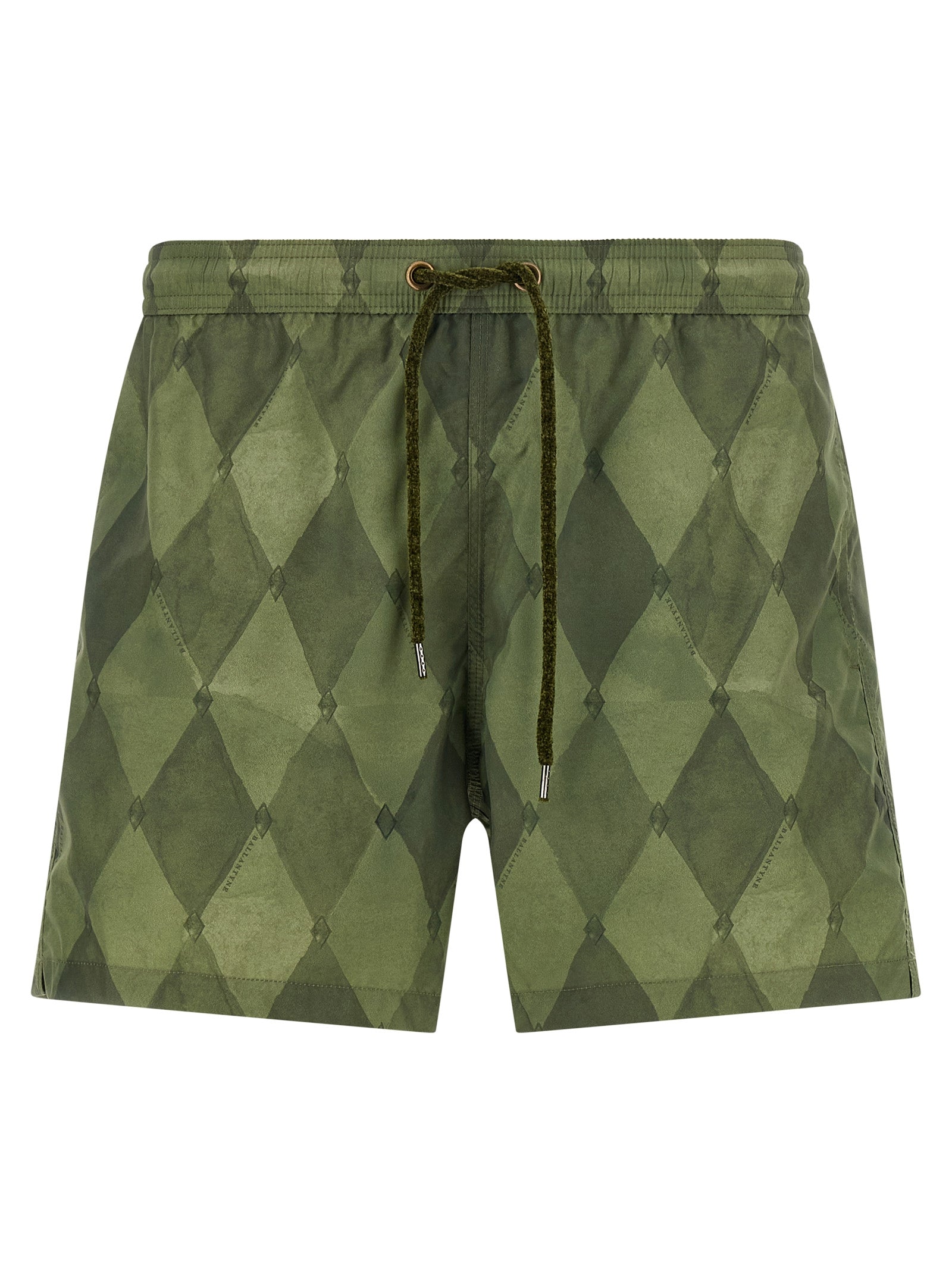 Ballantyne Bicolor Polyester Swim Shorts