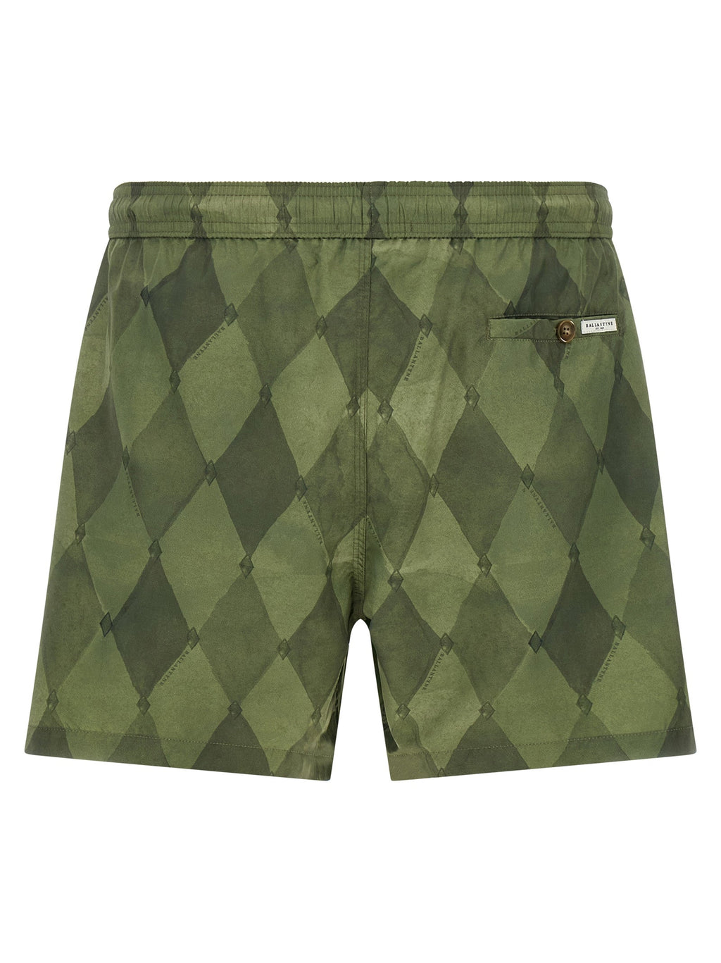 Ballantyne Bicolor Polyester Swim Shorts