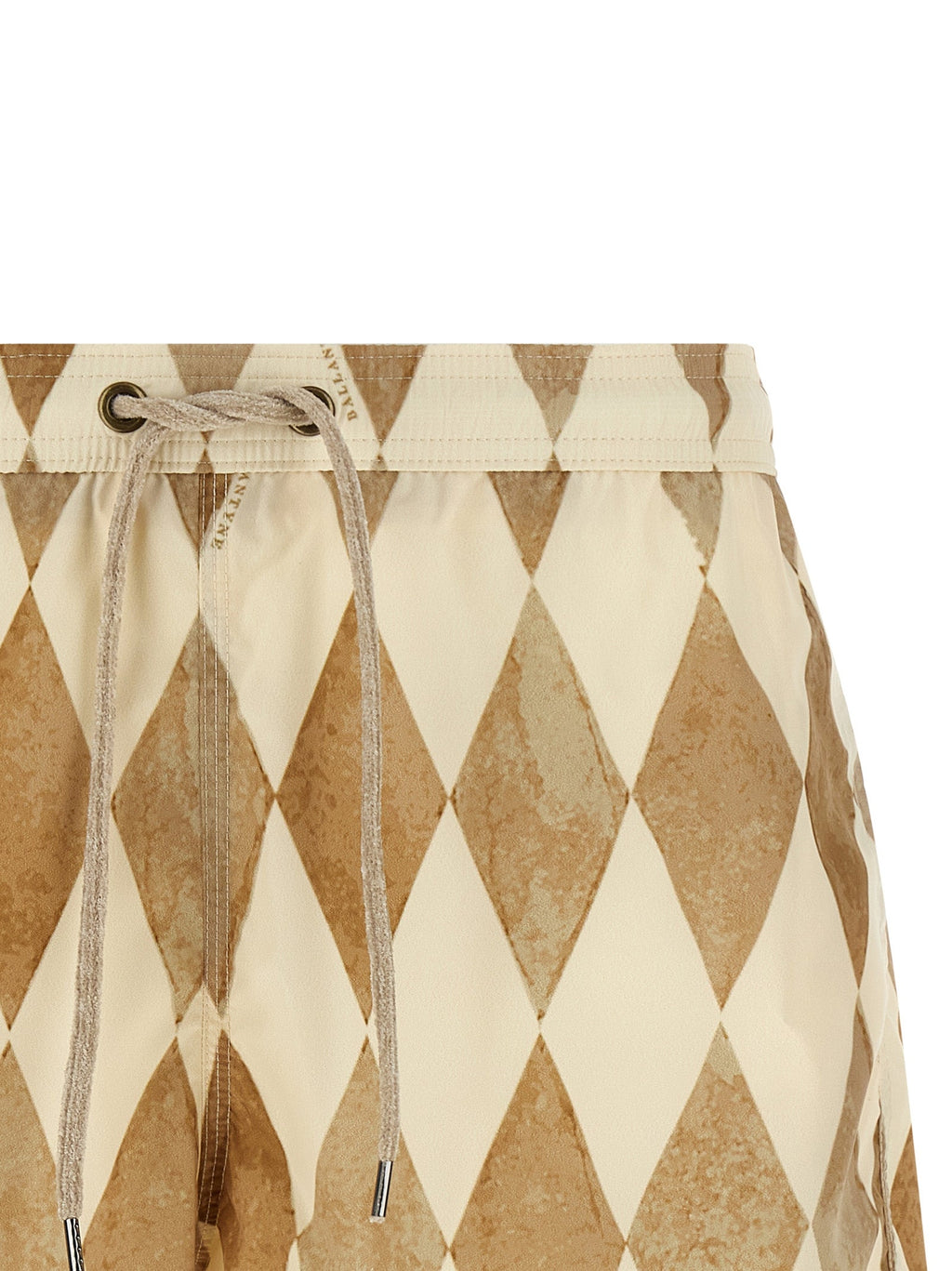 Ballantyne Beige Polyester Swim Shorts