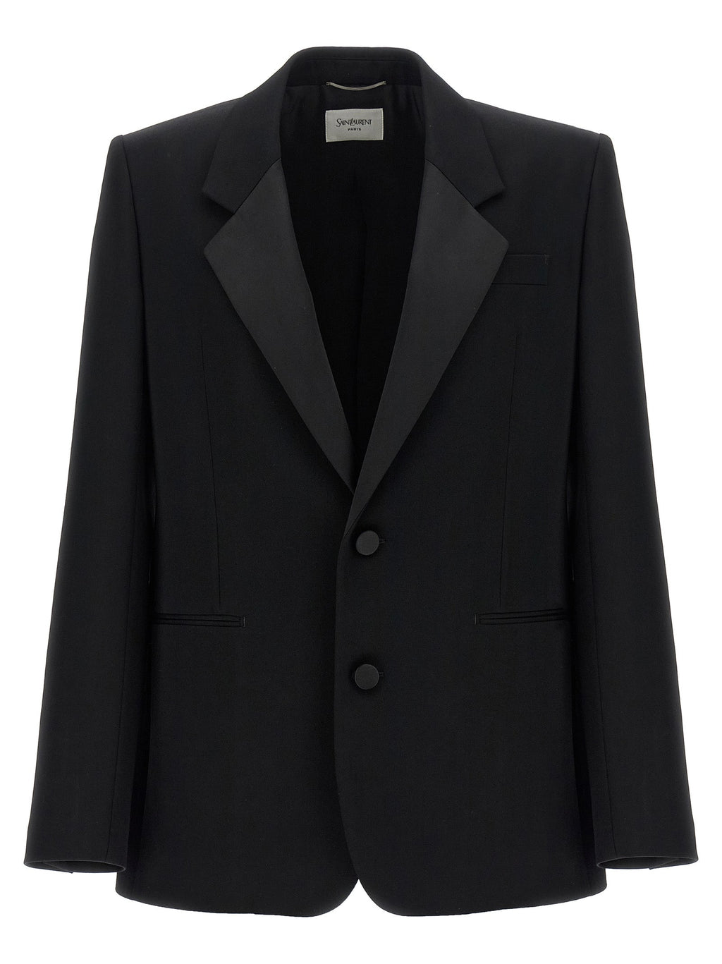Saint Laurent Black Wool Blazer