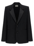 Saint Laurent Black Wool Blazer