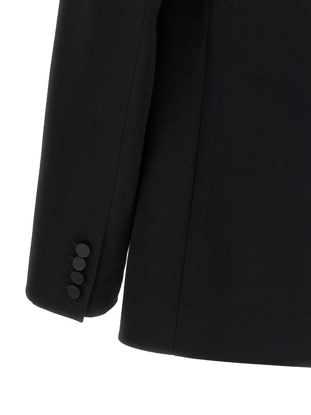 Saint Laurent Black Wool Blazer