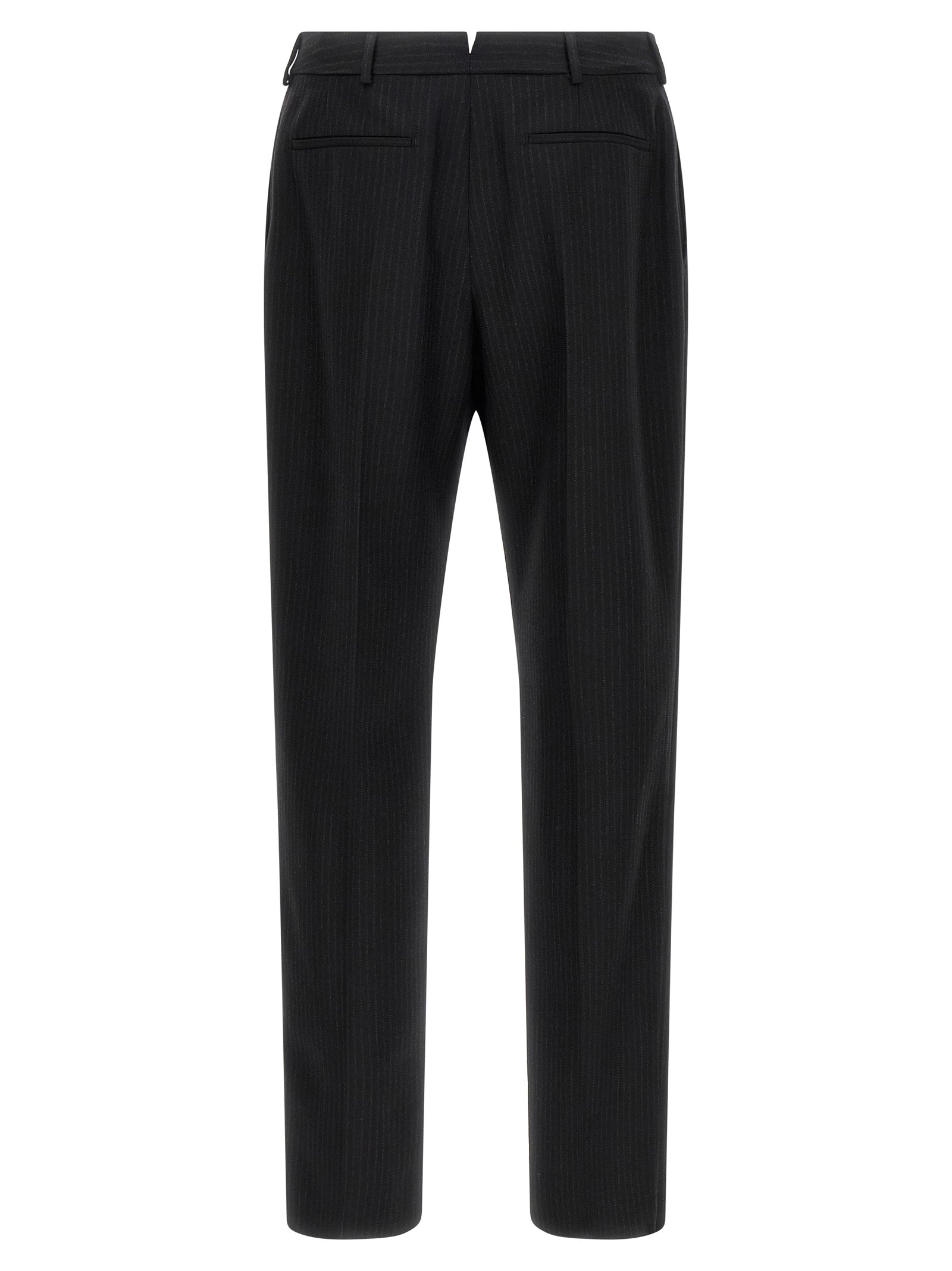 Saint Laurent Black Wool Dress Pants