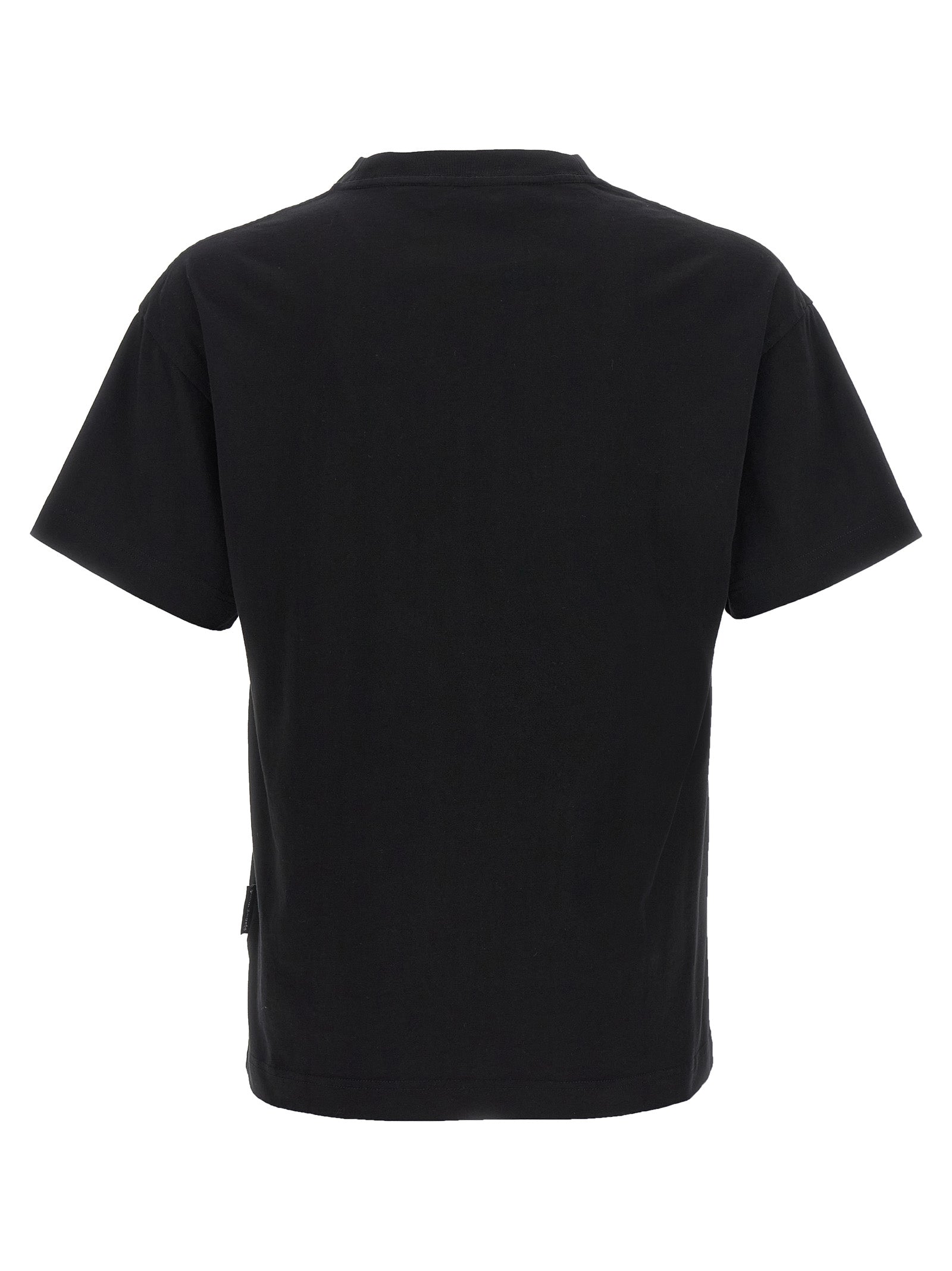 Palm Angels Black Cotton T-Shirt