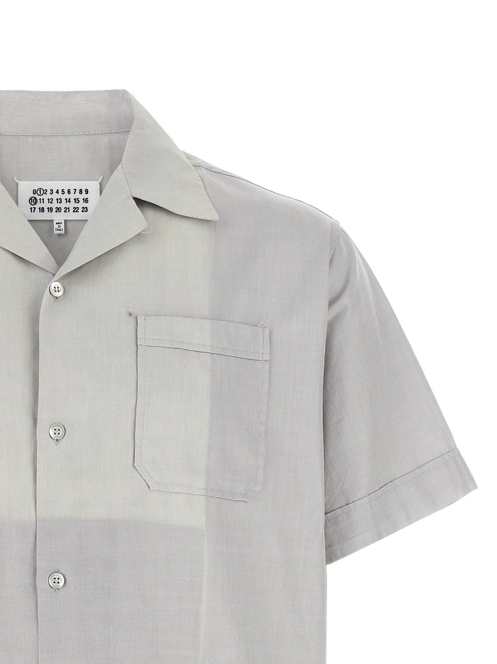 Maison Margiela Gray Cotton Blouse