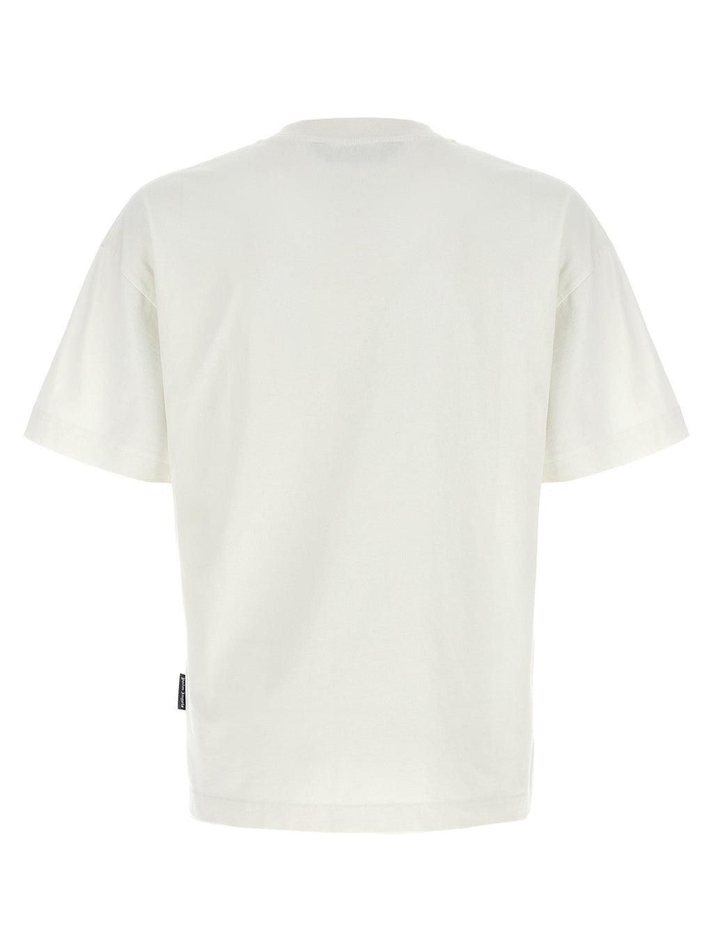 Palm Angels White Cotton T-Shirt